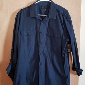 NWT  Internatonal Concepts XL Button-down Shirt